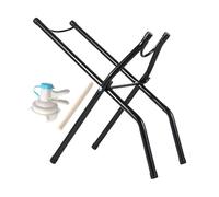 Support pour carafe à eau, porte-bouteille d'eau, organiseur pliable avec bec verseur, support peu encombrant pour le rangement de la cuisine