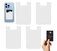 Support pour carte de téléphone : sacs humidificateurs pour téléphone, autocollant adhésif 4 x, portefeuille | Accessoires de téléphone portable, sac adhésif, poignée
