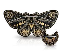 Support pour cartes de tarot esthétique en forme de bois | Support rectangulaire pour cartes mystiques pour chambre, bureau, divination, méditation, Noël