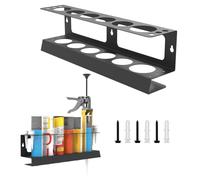 Support Pour Cartouche De Mastic,Rangement Pour Bouteilles Spray | Organisateur Mural Pour Bombes Aérosols Et Seringues De Soudage Pour Garage Et Détail Auto