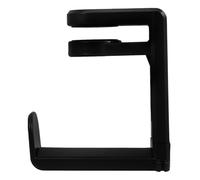 Support pour Casque Audio de Bureau à Pince 10-42mm, Plastique Noir | Pince Réglable, Nettoyage Facile, Résistance à L'usure, Gain de Place, pour Bureau et Jeu Vidéo