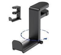 Support Pour Casque Base Pivotante À 360 Degrés Avec Rangement De Câble