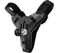 Support pour casque de moto GoPro-Helmet Chin Mount pour caméra d'action-Accessoire de randonnée compatible avec GoPro Hero 10/9/8/7/6/5,DJI Osmo,Insta360-Réglable,antidérapant et