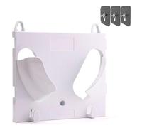 Support pour Casque de Sécurité Support pour Casque de Chantier Sans Perçage, Épissable, Support de Rangement pour Casque de Chantier, Support de Rangement pour Casque de Chantier(White,38pcs)