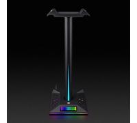 Support Pour Casque Et Casque De Jeu, 3.5mm Argb, Affichage De Bureau, Support Pour Écouteurs Usb