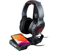 Support pour casque et chargeur sans fil Msi Immerse HS01 Combo Noir Noir G