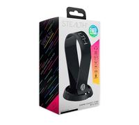 STEALTH Support pour Casque Gamer avec Base - Noir, Compatible avec la Plupart des Casques, Permet de Ranger Votre Poste de Travail ou de Jeu