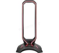 Trust Gaming Support casque gamer GXT 265 Cintar – RGB, 2 ports USB, base antidérapante – Noir