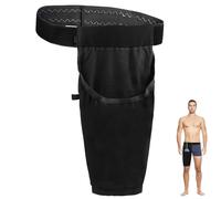 Support pour cathéter, sac à jambe, couverture avec ceinture, porte-sac pour cathéter, poche pour cathéter, poche pour cathéter, poche pour la jambe, poche pour urine d'incontinence (XL)