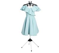 Support pour Centrale Vapeur | Pied Télescopique et Réglable pour Vêtement | Portant à Repasser pours Voyage Buanderie Chambre Appartement Placard Entretien du Linge Repassage Économique et Rapide