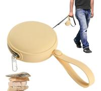 Support pour chien | Futtertasche en silicone robuste avec poignée | Freihändiger Leckerli-Behälter, sac d'entraînement étanche pour les entraîneurs de chiens, les parcs, la longueur du spa de plage