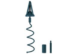 Support pour Cime d'arbre de Noël, Universel Tourner sur Plastique Topper Arbre avec Fixation Réglable pour Stabiliser et Soutenir Décors de Cime d'arbre, Adapter Tous Les Types de Cimes