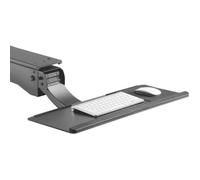Support pour clavier et souris - Maclean Brackets - MC-795 - Réglable - Noir - 2 kg