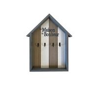 SUD TRADING Support pour clefs en bois 24 x 30 cm