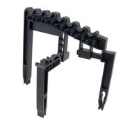 Support pour club de golf : support de rangement pour clubs de golf, organisateur peu encombrant, support de fixation réutilisable pour sacs de golf, fixation murale pour fixation murale, design