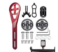 Support pour Compteur de vélo - Porte-Extensible en d'aluminium | Support pour Guidon de vélo | pour caméra d'action Sportive Lampe Torche Cyclisme Montagne et