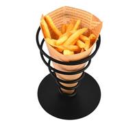 Support pour cône de crème glacée | Présentoir à cupcake avec cône de gaufre en métal, support de cône alimentaire unique pour charcuterie, présentoir de crème glacée pour bonbons, sandwichs à sushi
