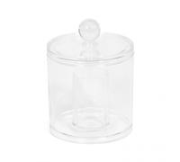 support pour coton et tampons d'ouate 9,7 x 12 cm transparent