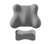 Support pour cou et dos pour voiture - Accessoires ergonomiques pour conduite, support lombaire anti-fatigue pour voyage et ceinture, pour siège conducteur, bureau, canapé inclinable, jeu d'avion