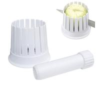 Support pour couper les légumes | Pratique en acier inoxydable - Aide de cuisine pour couper et décorer avec précision - Vert