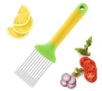 Support Pour Coupeur D'Oignon - équipé d'une Poignée de Sécurité Ustensile de Cuisine Multifonctionnel - Coupe-Tomate Découpeur de Légumes - Pour Pomme De Terre, Carotte, Avocat, Œuf Et Viande