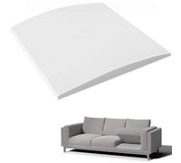 Support Pour Coussins De Canapé Pour Siège Affaissé, Planches De Supports Incurvé En Mousse Haute Densité 50 x 50 cm Pour Canapés, Blancs Supporter De Coussins De Canapé À Placer Sous Les Assises