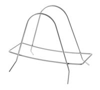 Support pour couvercles de casseroles en acier, support de planche à découper vertical, construction en métal robuste, support de comptoir de cuisine, accessoire de cuisine léger pour planches à