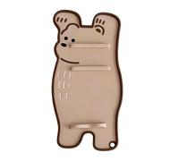 Support pour couvercles de casseroles, tapis égouttoir antidérapant en forme d'animal mignon | Repose-cuillère de cuisine résistant à la chaleur, pour spatule, louche, poêle, ustensiles de cuisine