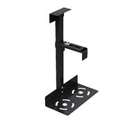 Support pour CPU Support de boîtier PC universel sous le bureau, support de support mural for CPU, support de suspension réglable for ordinateur central, compatible avec la plupart des boîtiers PC, no