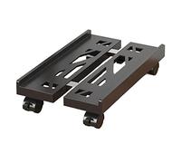 Support pour CPU Support de Tour Roulable pour Ordinateur de Bureau, Support de CPU mobile réglable avec roulettes pivotantes verrouillables, Support de boîtier PC extensible pour la plupart des tours