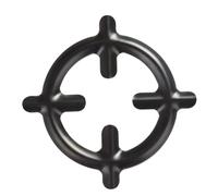 Support Pour Cuisinière à Gaz 2 pièces support de cuisinière à gaz anneau réducteur Pot grilles dessous plat anneaux café brûleur gamme grille cafetière dédié