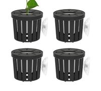 Support pour d'Aquarium - 4 Pièces pour Un Maintien Stable en Immersion,Panier À Planter D'aquarium | Décoration pour Intérieur Cadeau Fêtes et Maison