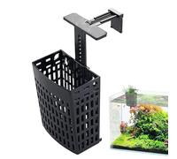 Support pour d'Aquarium - Hauteur Réglable avec Ventouse et Crochet | Fixe d'aquarium avec Crochet Extensible et Ventouse | pour décorer Terrarium, Bureau, Domicile, bac à Poissons,