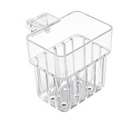 Support pour d'aquarium - Pot de pour Aquarium 8 x 8 cm, Design utile | Tasse de jardinière d'aquarium réglable avec Grille Respirante, réservoir de Poissons Suspendu sur Le Dessus