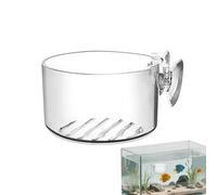 Support pour D'aquarium - Support Transparent en Acrylique avec Ventouse | Pot De Aquatiques pour Propagation, Culture, Terrarium Vivarium, Étang De Jardinage Intérieur, H