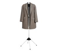 Support pour Défroisseur Vêtements - Porte-Cintre pour Défroisseur Portable - Support à Vêtements Pliable pour Appareil à Vapeur Main Libre Dormitoire Étudiants Robe de Mariage