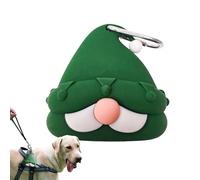 Support pour déjections canines | Crochet solide en silicone amusant | Support portable pour déjections canines, pour la famille, les amis, les aventures, le shopping, le camping, les voyages, les