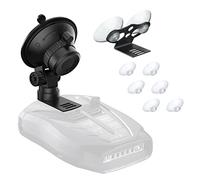Support pour détecteur de radar de voiture, support à ventouse, pour pare-brise et tableau de bord, pour détecteur de radar Cobra Escort Valentine One Uniden Beltronics, facile à installer