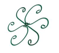 Support pour d'intérieur, métal, inoxydable, réutilisable, tuteur pour d'intérieur, pour jardin, en pot, orchidées, glaïeuls, grimpantes, balcon, terrasse, cour