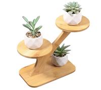 Support pour D'intérieur - Petite Étagère pour Jardinière en Bois, Rangement Multicouche Rustique Moderne, Organisateur Décoratif Léger, Présentoir Polyvalent pour | Accessoire De mais
