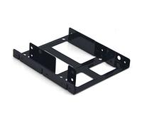 Support pour disque dur 2,5 à 3,5 pouces - Double couche - Organiseur de disque dur - Plateau pour étagère de montage