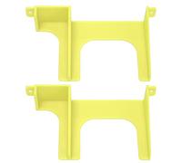 Support pour disque dur de 2,5 pouces compatible avec les consoles SCPH-30000 et SCPH-50000, kit de fixation imprimé en 3D comprenant 2 supports HDD/SSD, compatible avec les (Jaune)