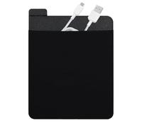 Support pour disque dur externe - mince, tissu Oxford, gris, étui d'utilité, pack d'accessoires, sac à outils | Compartiment élastique monté sur ordinateur portable avec sangle sécurisée pour Dis