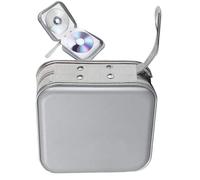 Support pour disques - Étui portable avec capacité de 40 unités pour petits articles électroniques, organiseur de boîtes pour médias | Pour jeux, films, vidéos, musique, albums, voyages, fêtes