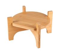 Support pour distributeur d'eau compact en bois pour boissons. Élégant support de table, base multifonction pour boissons, rangement léger et résistant, idéal pour cuisine, chambre, bureau, Picni