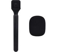 Support pour DJI Mic/DJI Mic 2,Pied de Microphone Sans Fil Portable Adaptateur Microphone d'Interview Sans Fil Poignée avec Filtre Anti-Pop Accessoires