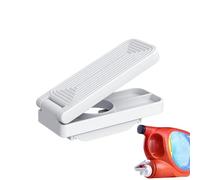 Support pour Doseur Lessive,Porte-Gobelet Adoucissant avec Système Anti-Gouttes - Bouton de Gain de Temps Accessoires pour Adoucissant Rangement pour Machine à Laver Cuisine Salle de