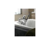 Support pour douchette en laiton chromé sous robinet - CRISTINA ONDYNA SU28551