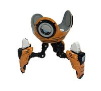 Support pour Echo Dot 4e/5e Génération, Support de Bureau Compact pour Enceinte Alexa Dot 4e/5e Génération, Orange.
