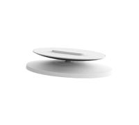 Support pour Echo Show 5, Support MagnéTique RéGlable pour Haut-Parleur, Rotation à 360 DegréS, Fonction D'Inclinaison - Blanc